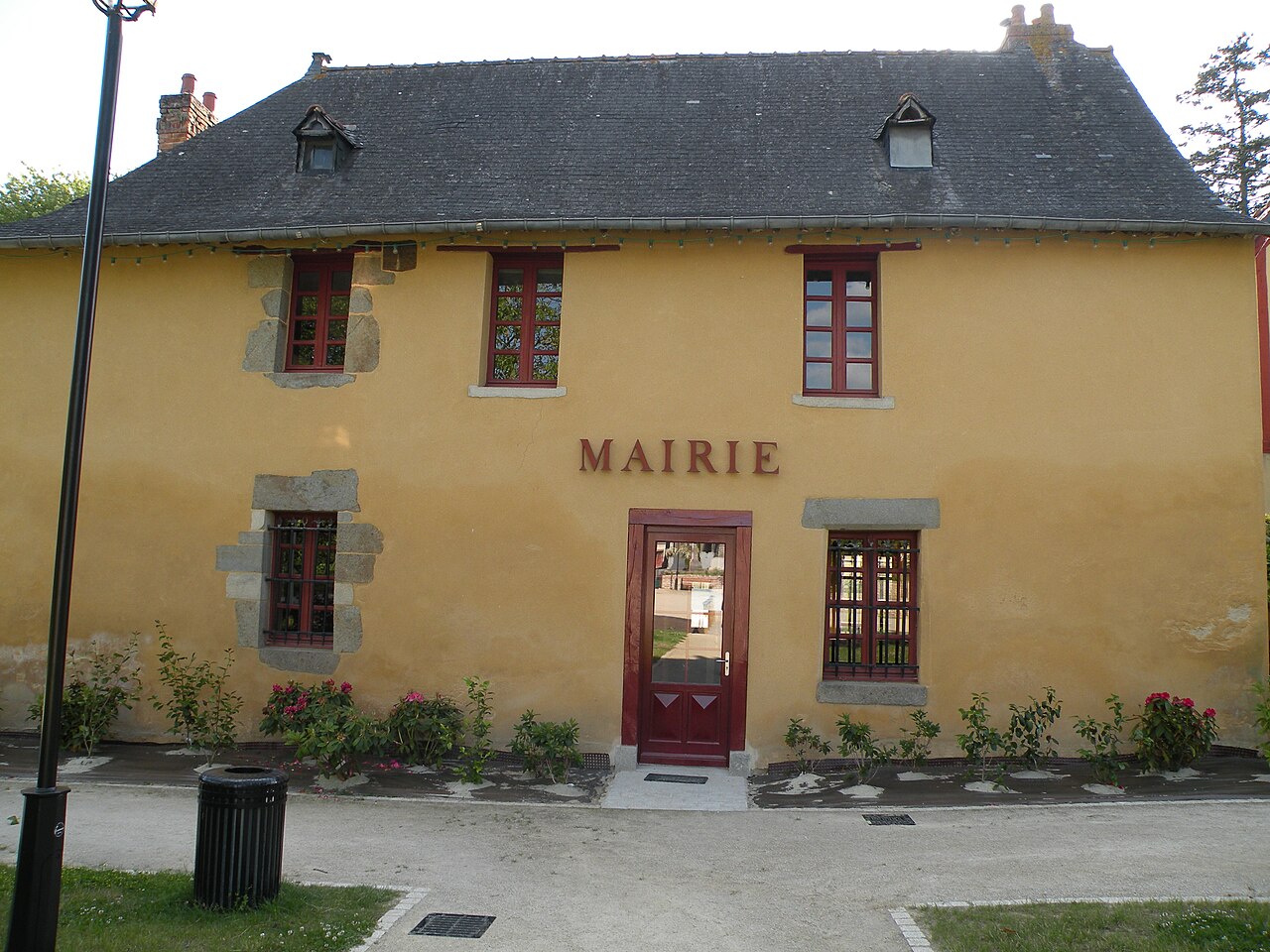 Vue de Parthenay-de-Bretagne