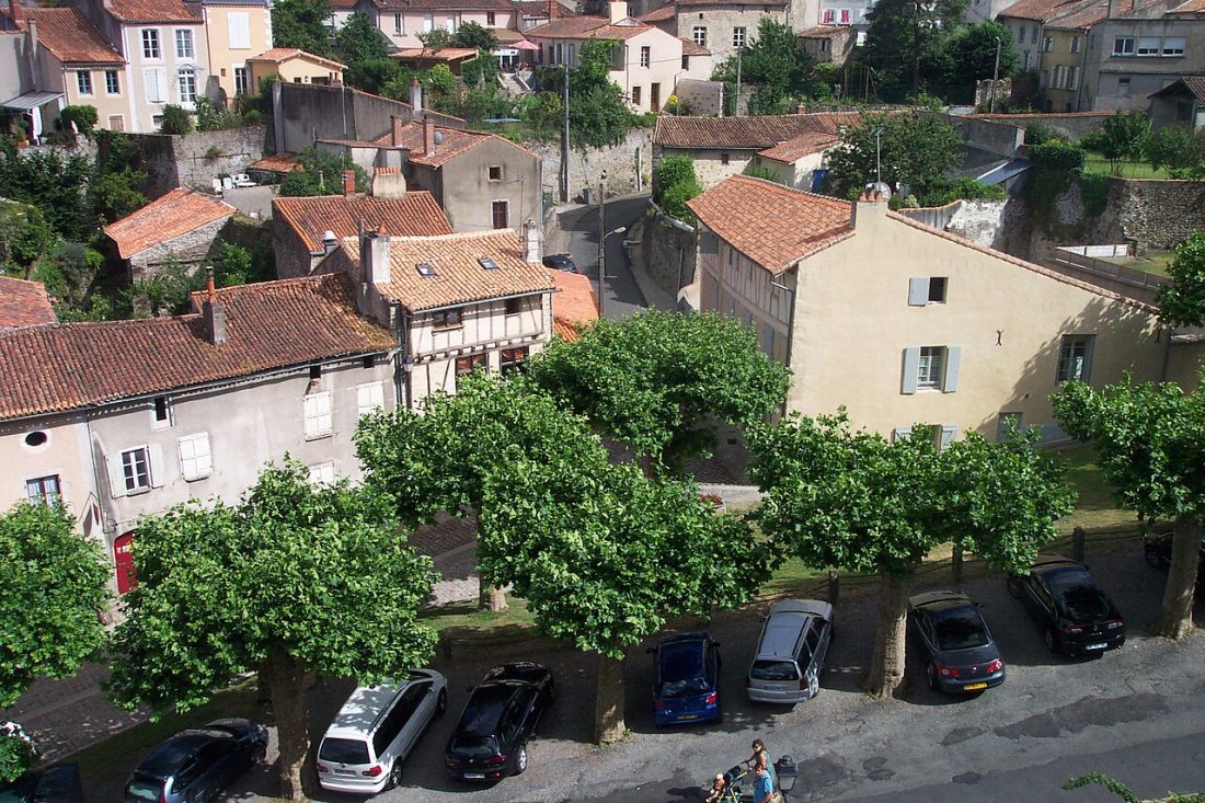 Vue de Parthenay