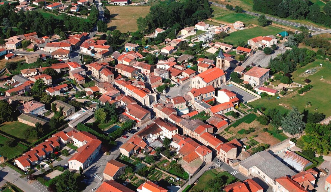 Vue de Peaugres
