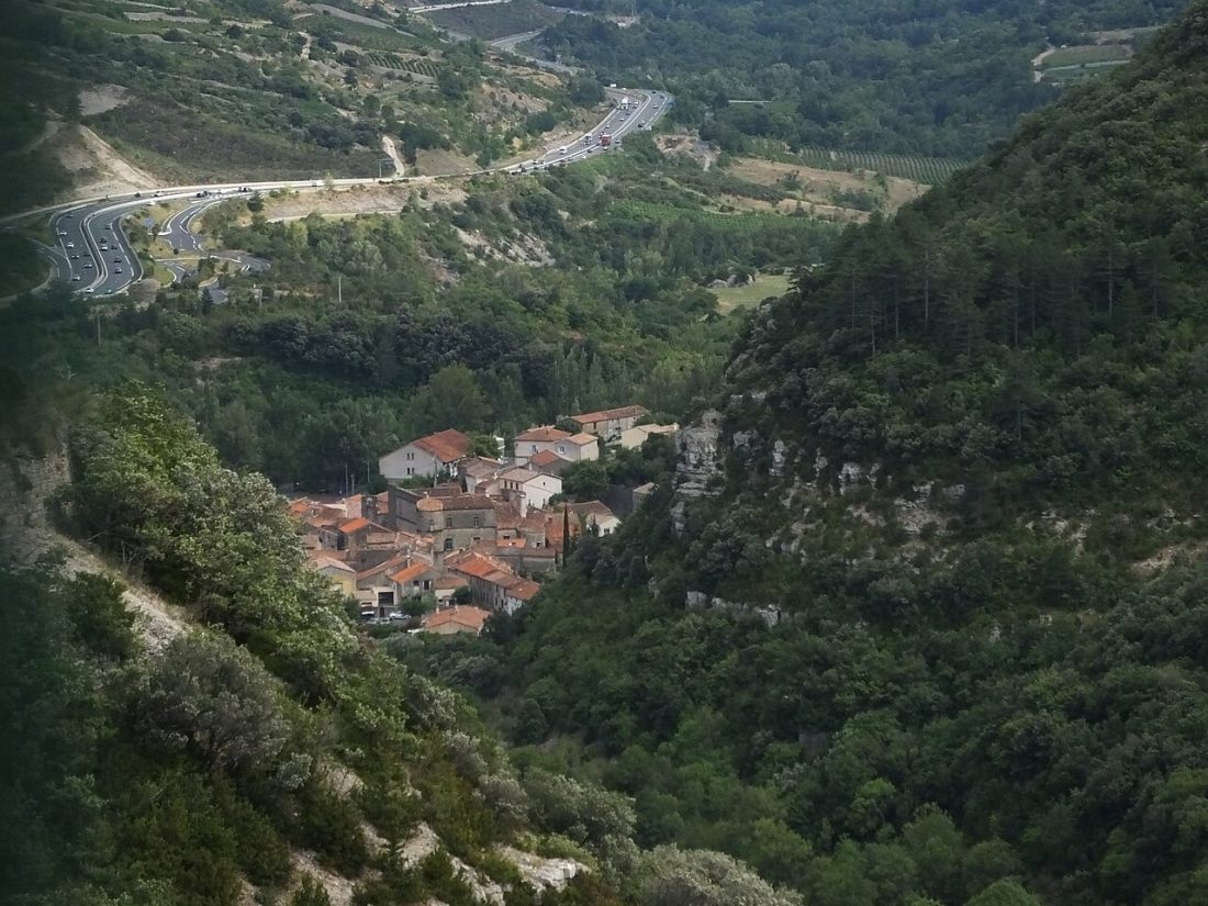Vue de Pégairolles-de-l'Escalette