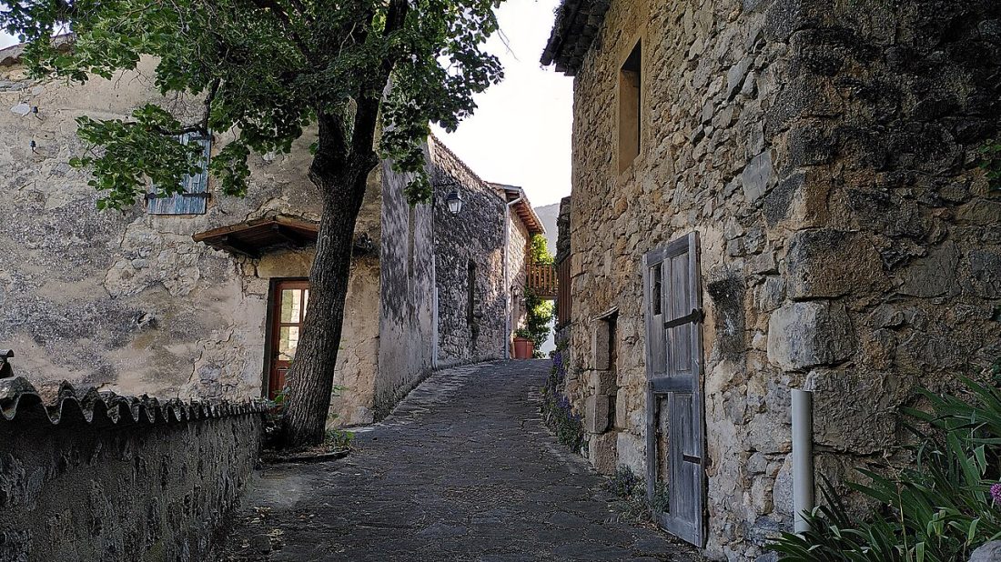 Vue de Pennes-le-Sec