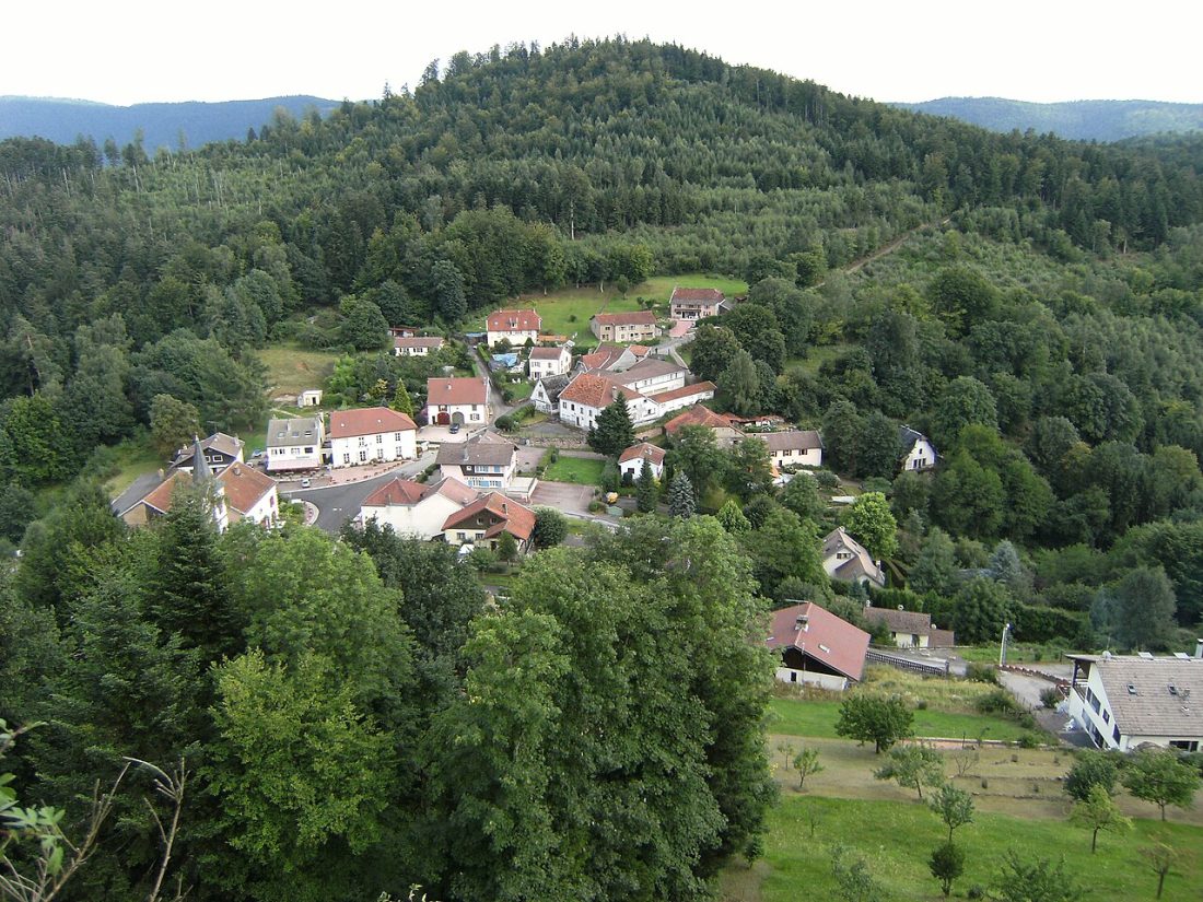 Vue de Pierre-Percée