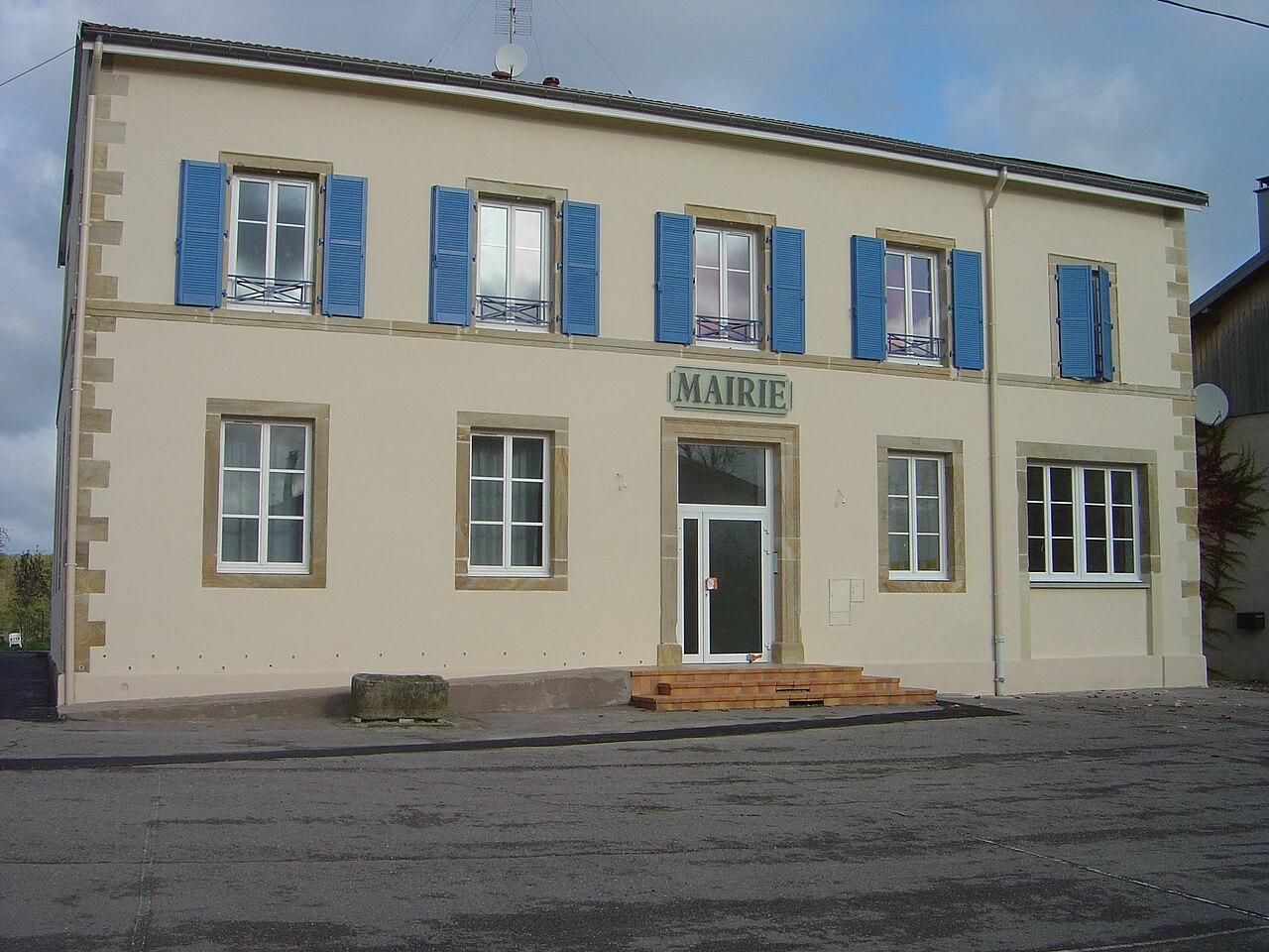Vue de Pierrepont-sur-l'Arentèle