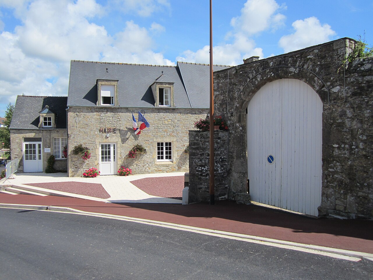 Vue de Pierreville