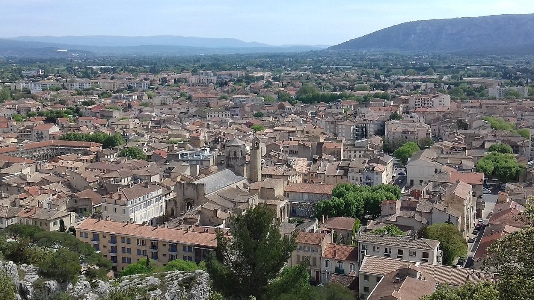 Vue de Plan-d'Orgon