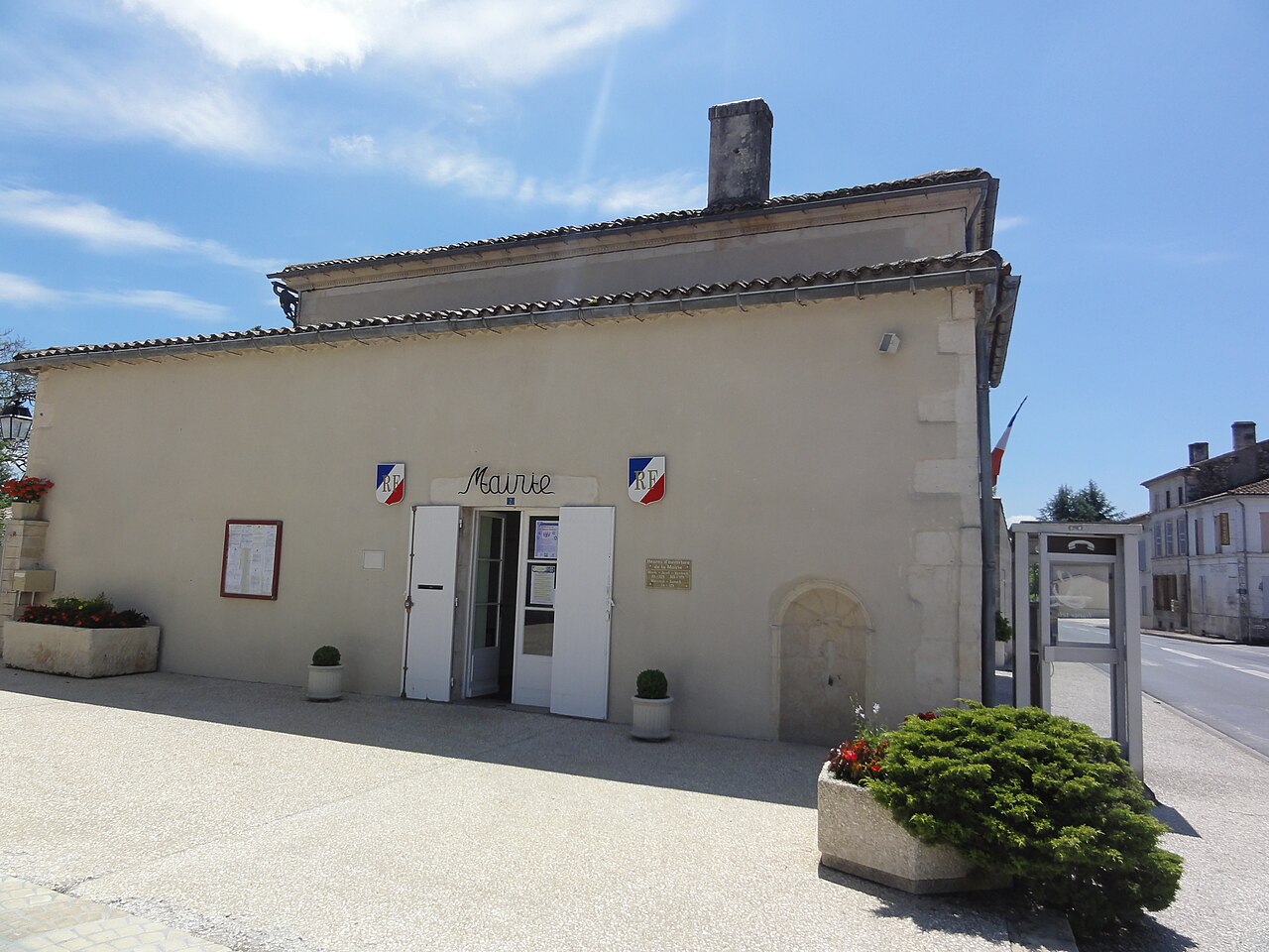 Vue de Plassac