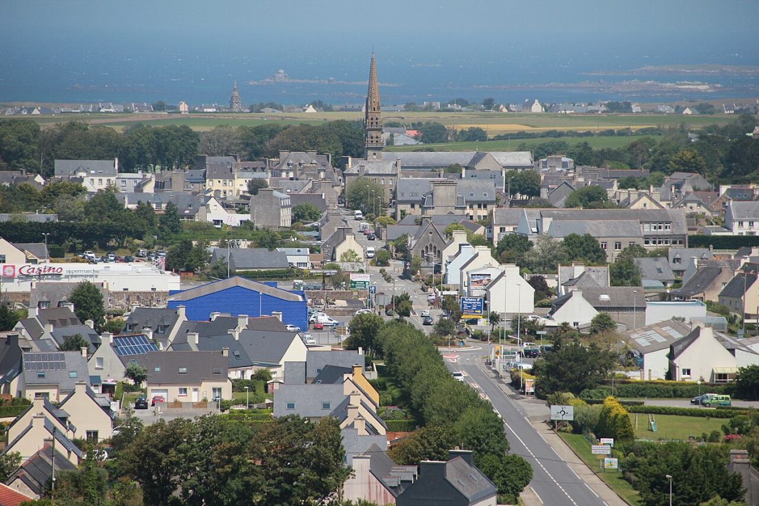 Vue de Ploudalmézeau