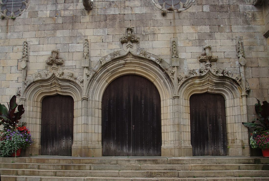 Vue de Plouégat-Guérand
