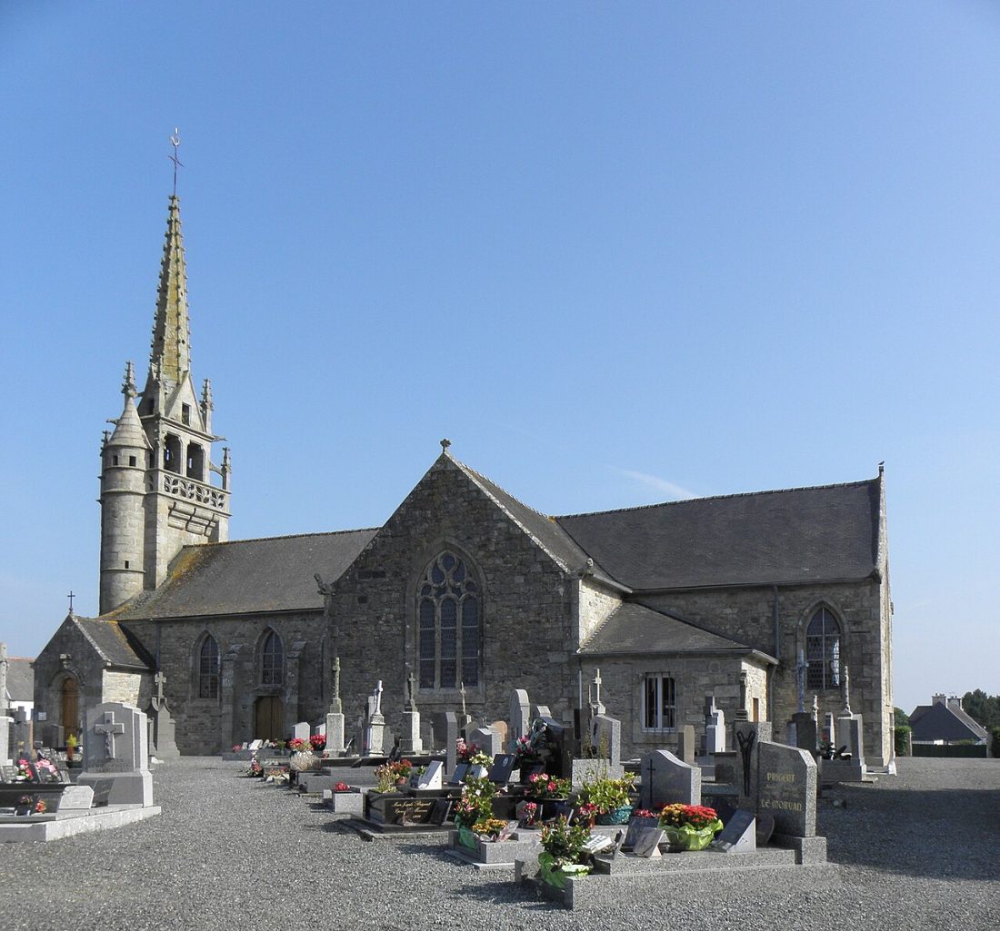 Vue de Plouégat-Moysan