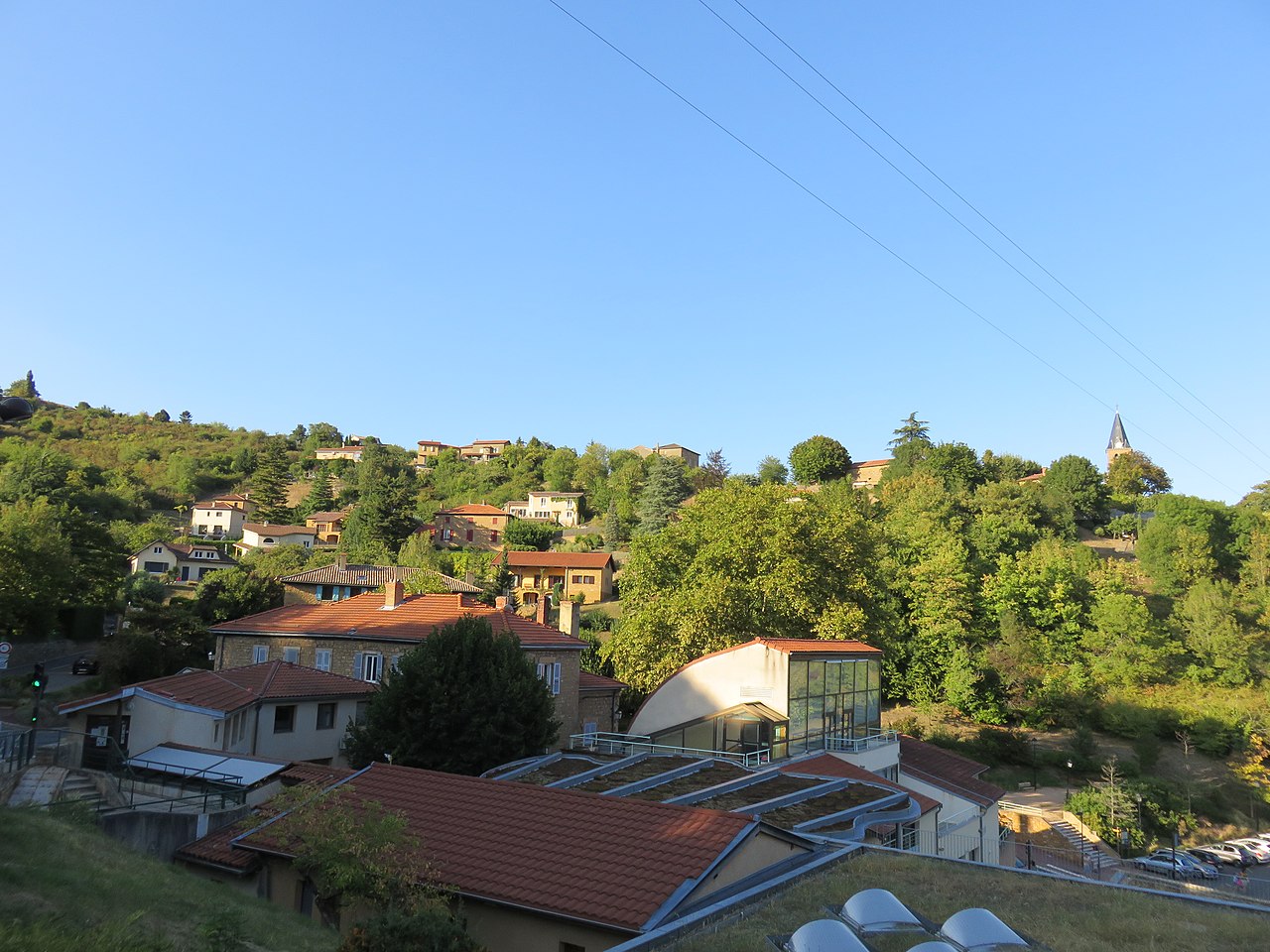 Vue de Poleymieux-au-Mont-d'Or