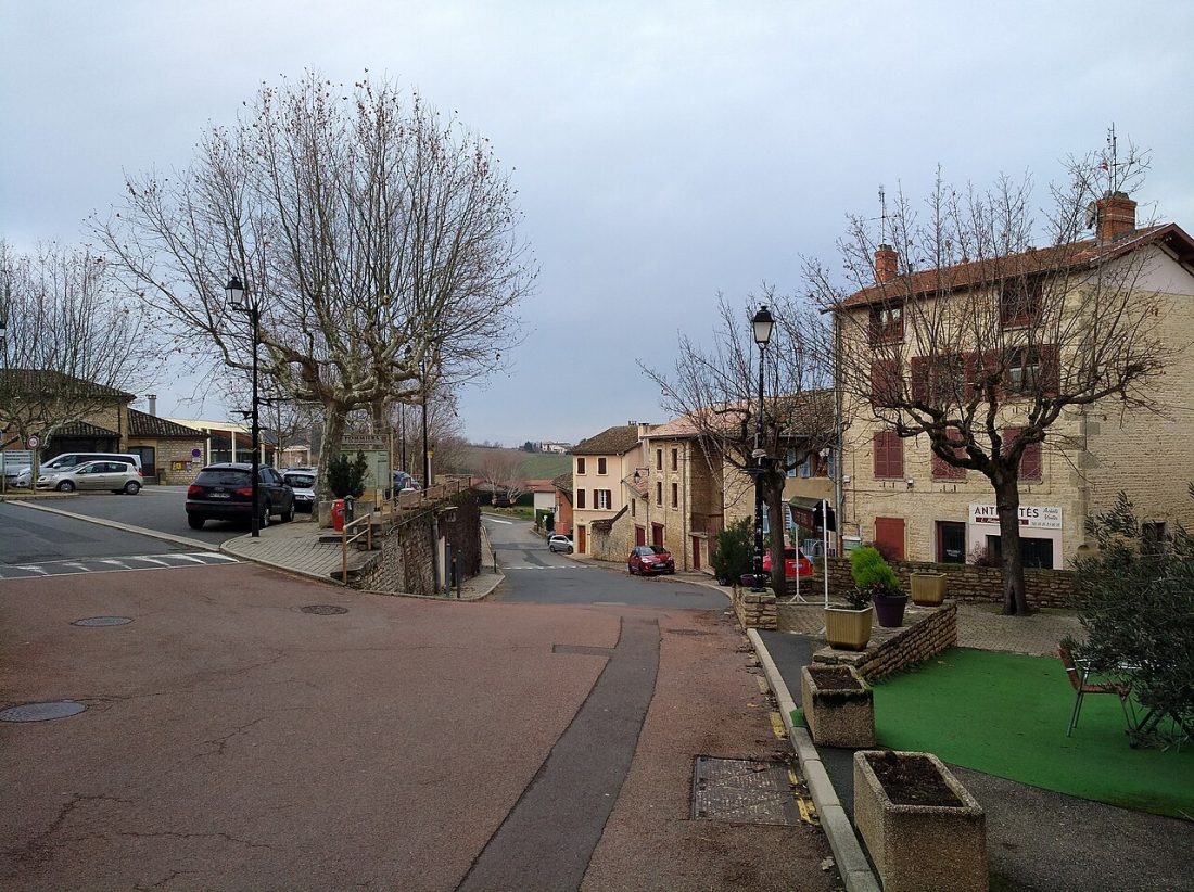 Vue de Pommiers