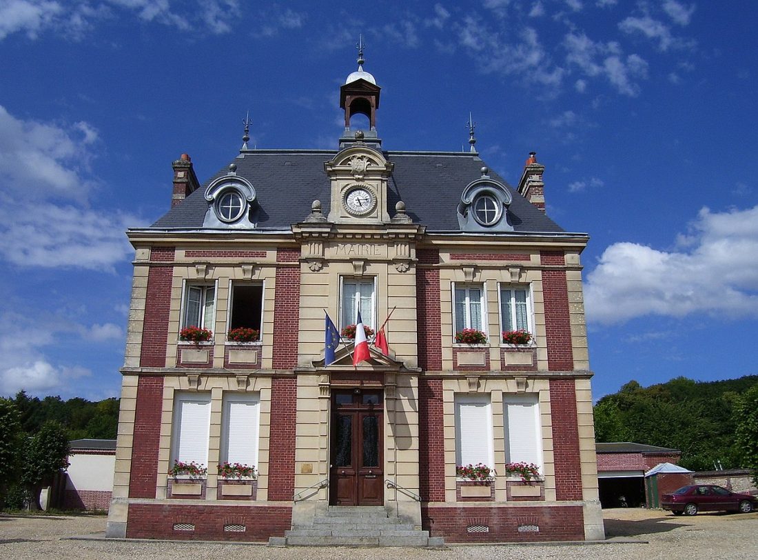 Vue de Pont-Authou