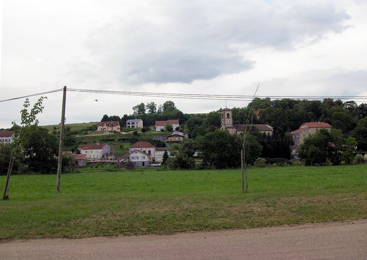 Vue de Pont-sur-Madon