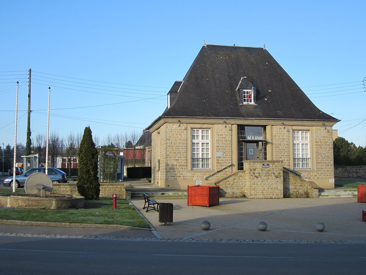 Vue de Pontaubault