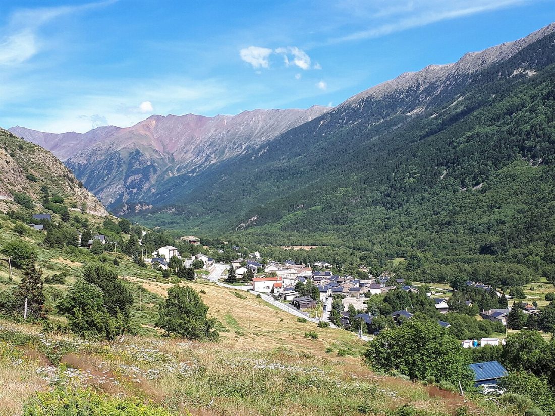 Vue de Porté-Puymorens