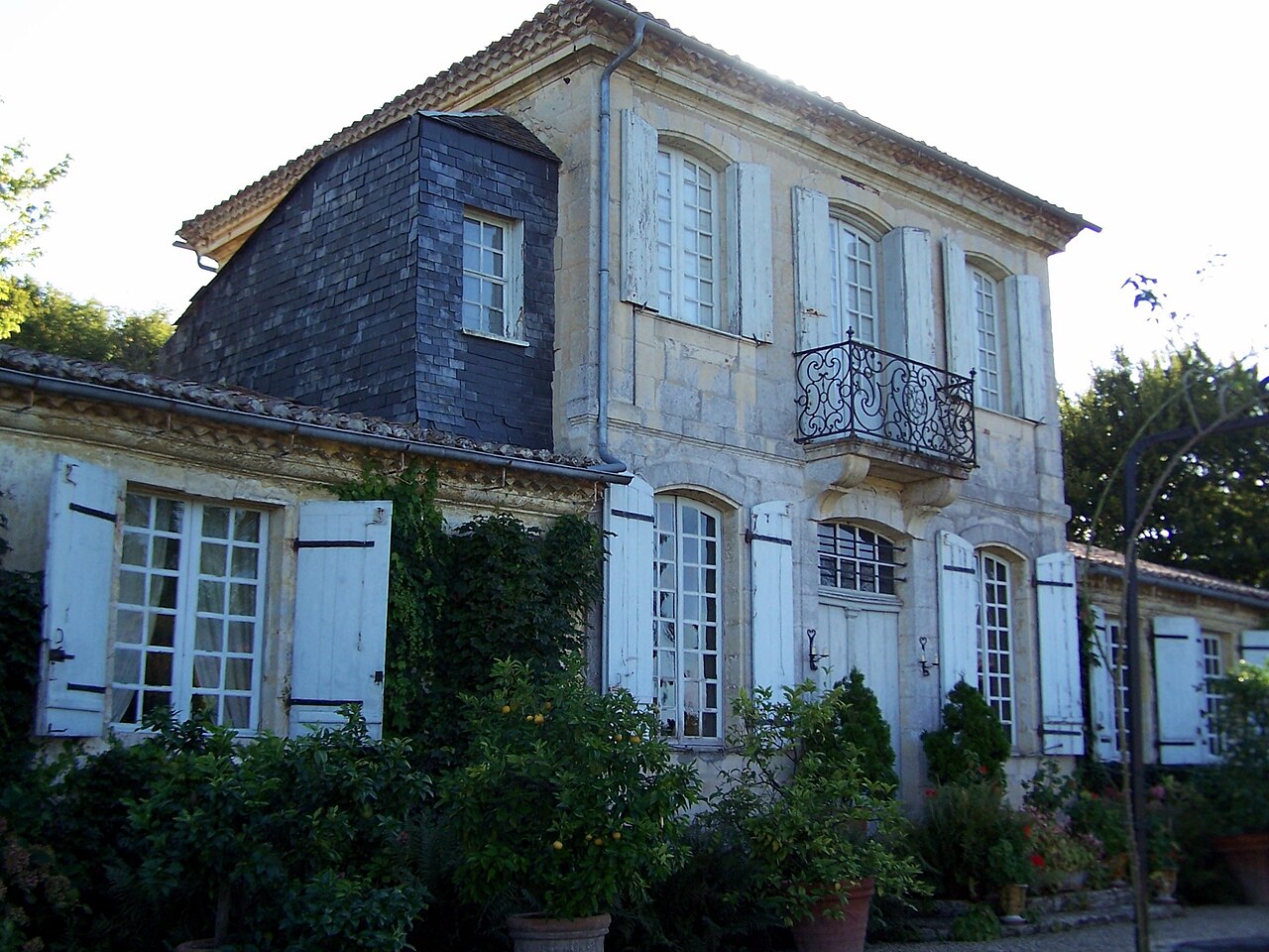 Vue de Portets