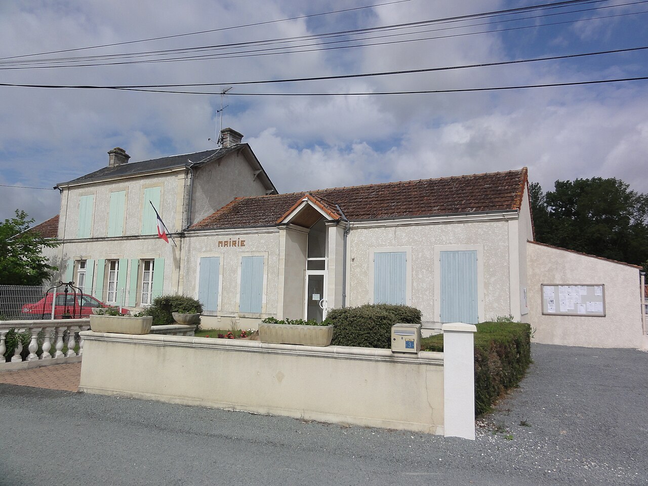 Vue de Poursay-Garnaud