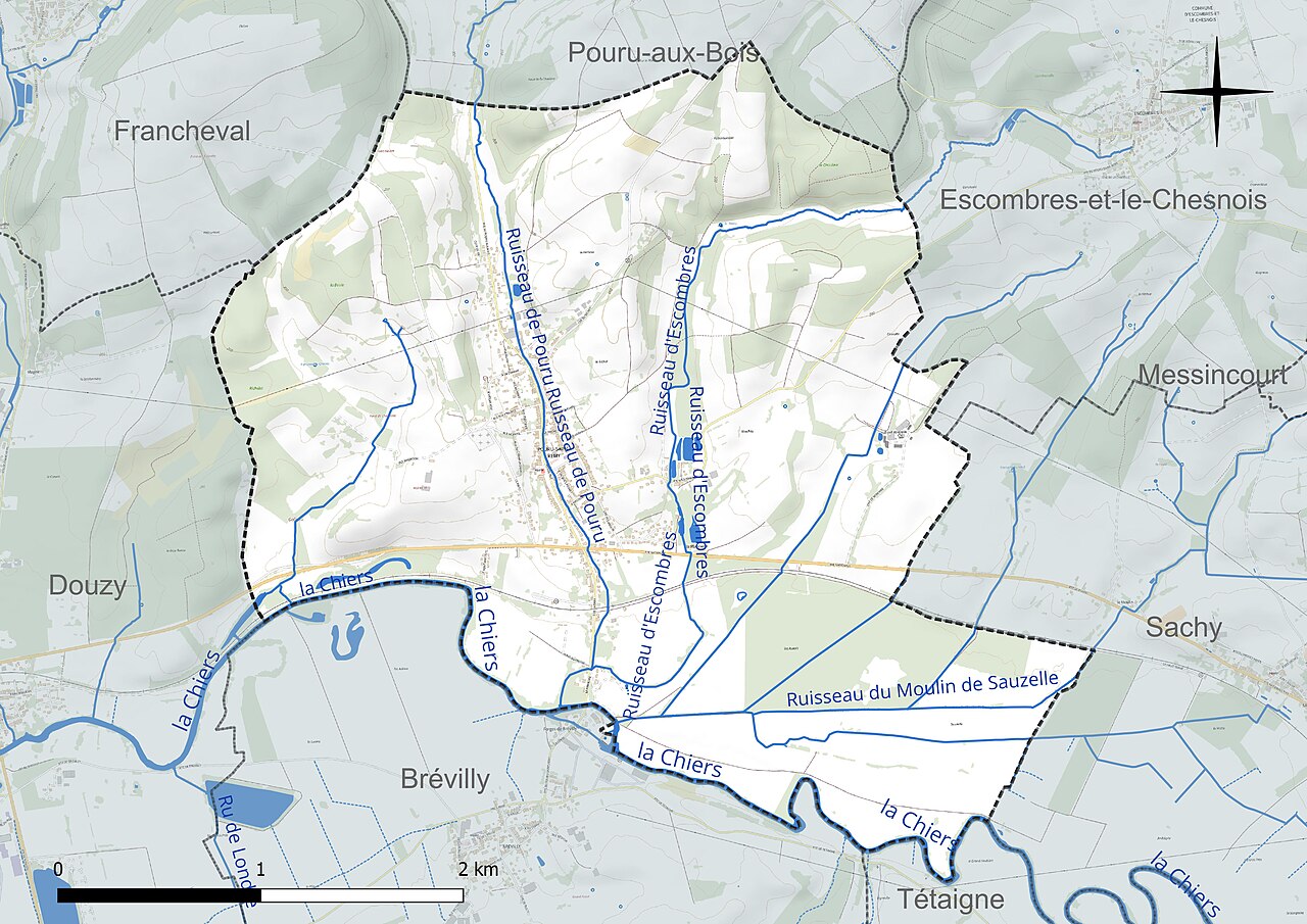 Vue de Pouru-Saint-Remy