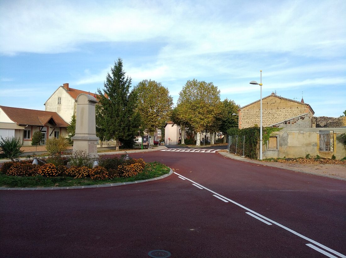 Vue de Pradines