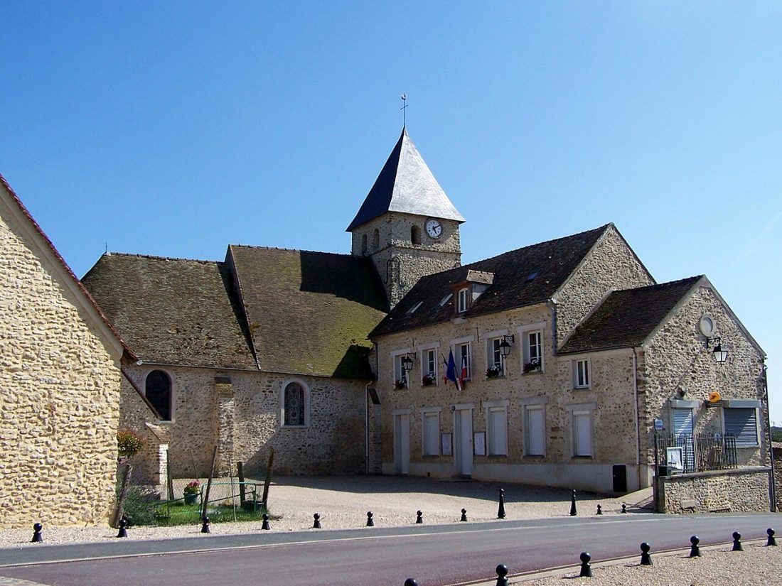Vue de Prunay-le-Temple