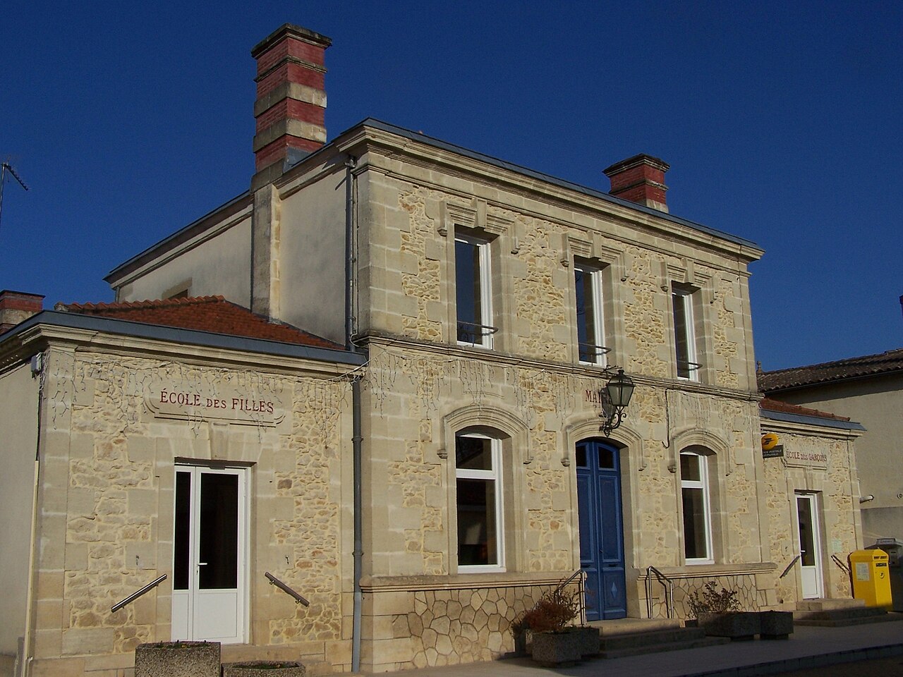 Vue de Pujols-sur-Ciron