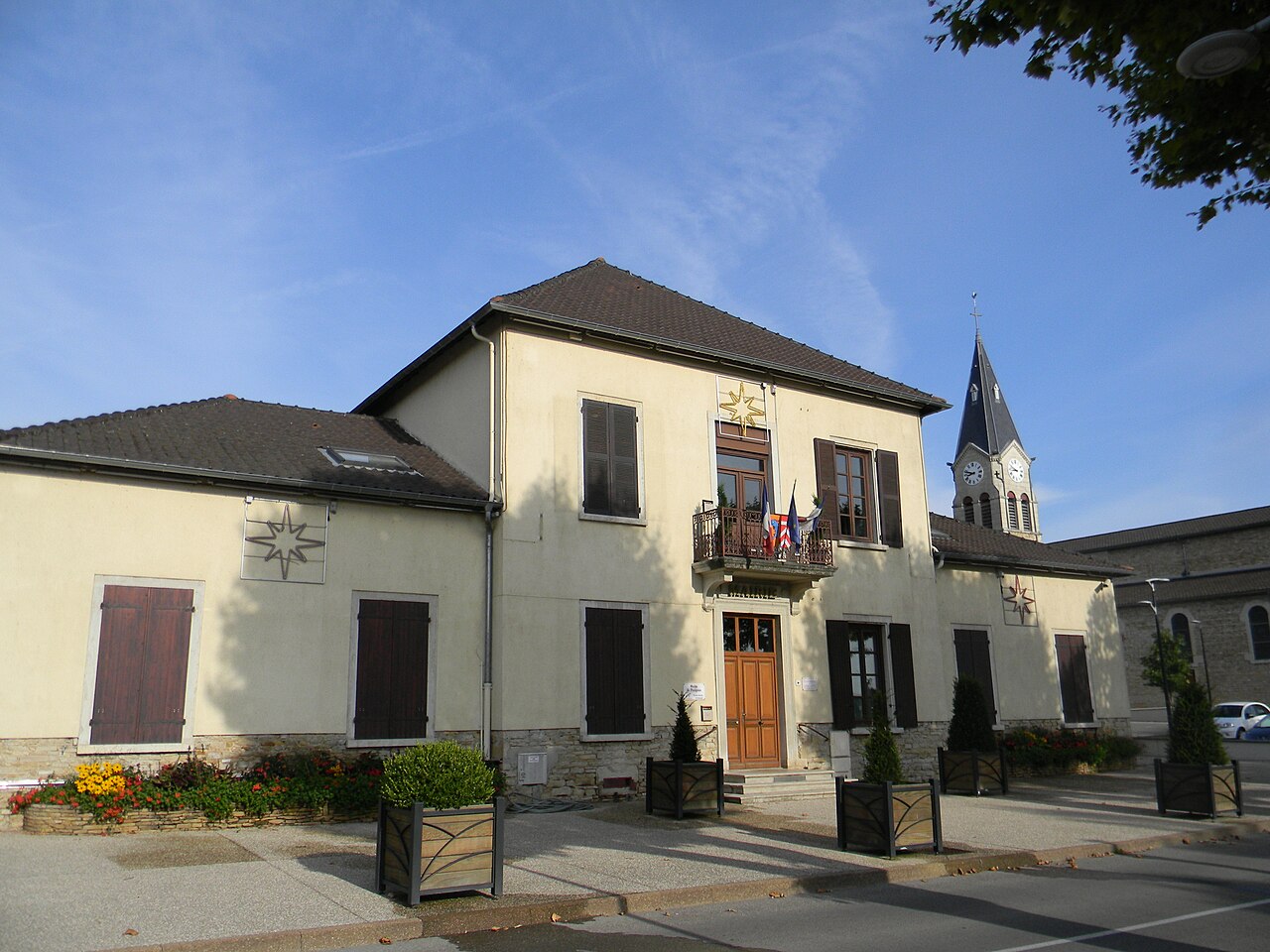 Vue de Pusignan
