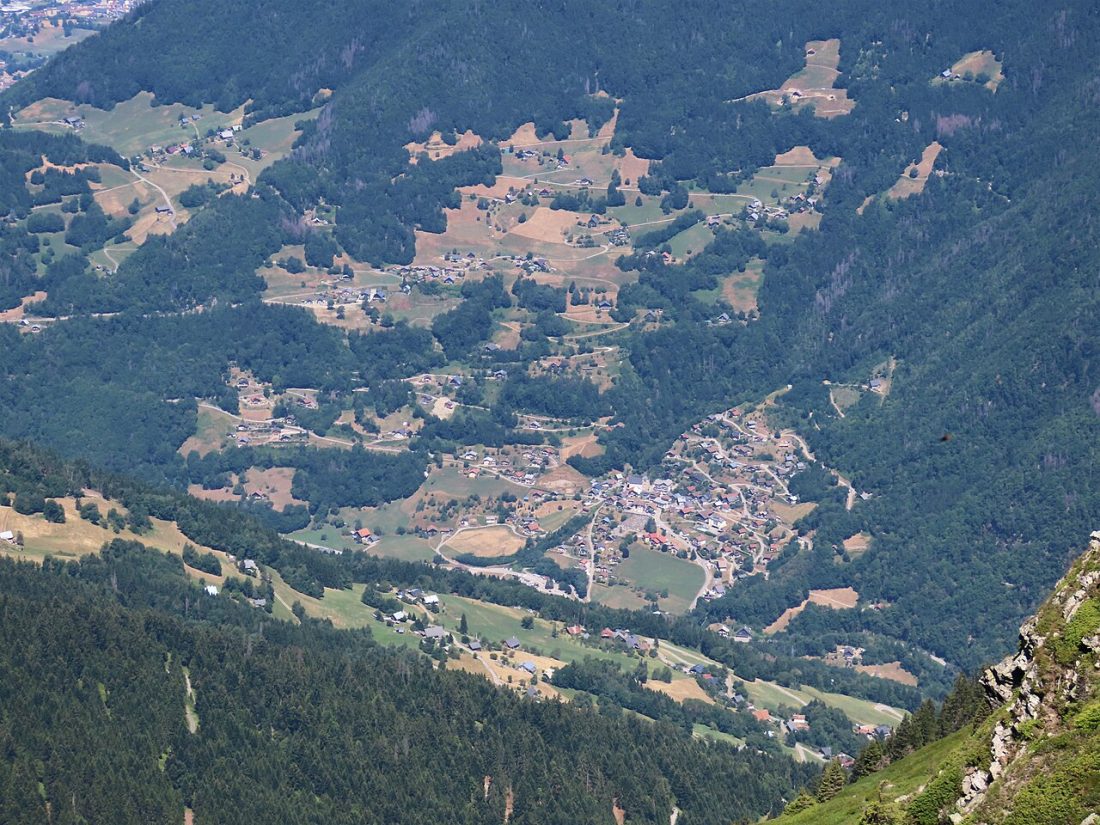 Vue de Queige