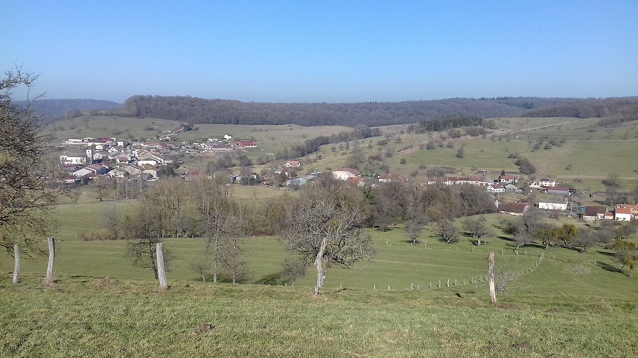 Vue de Racécourt