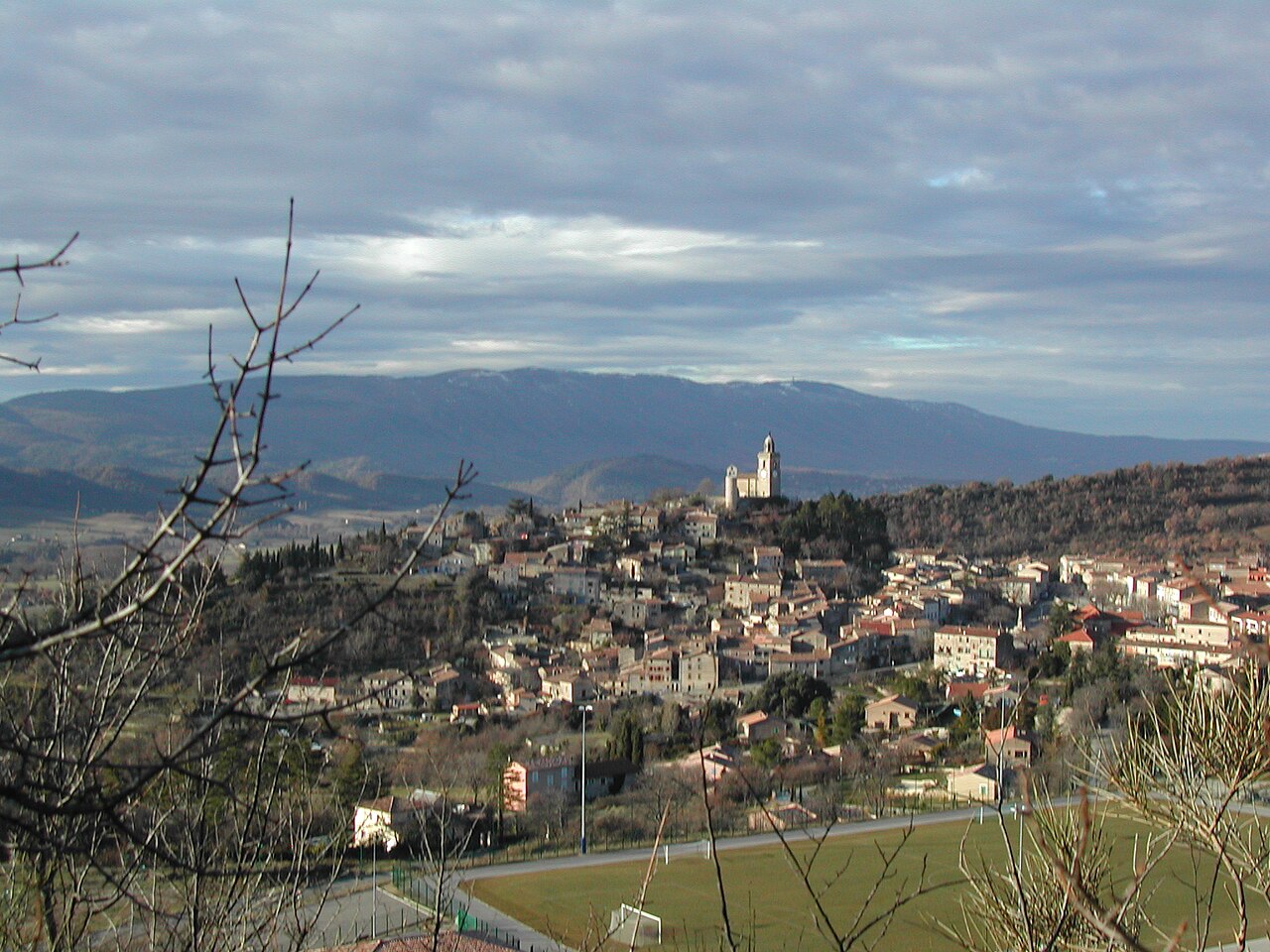 Vue de Reillanne