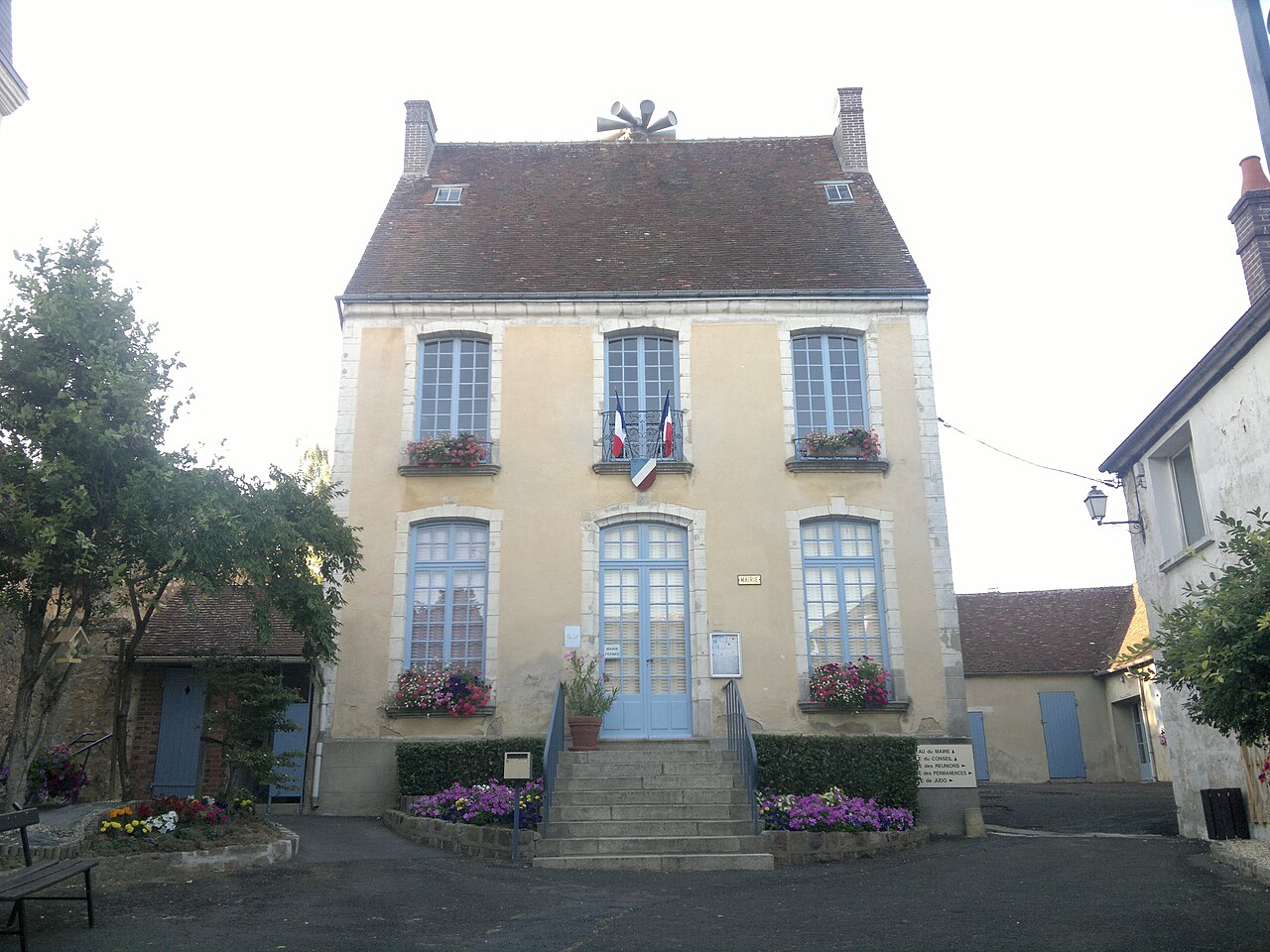 Vue de Rémalard en Perche