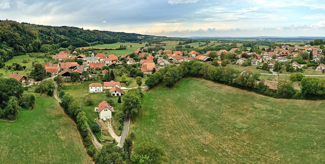 Vue de Reugney
