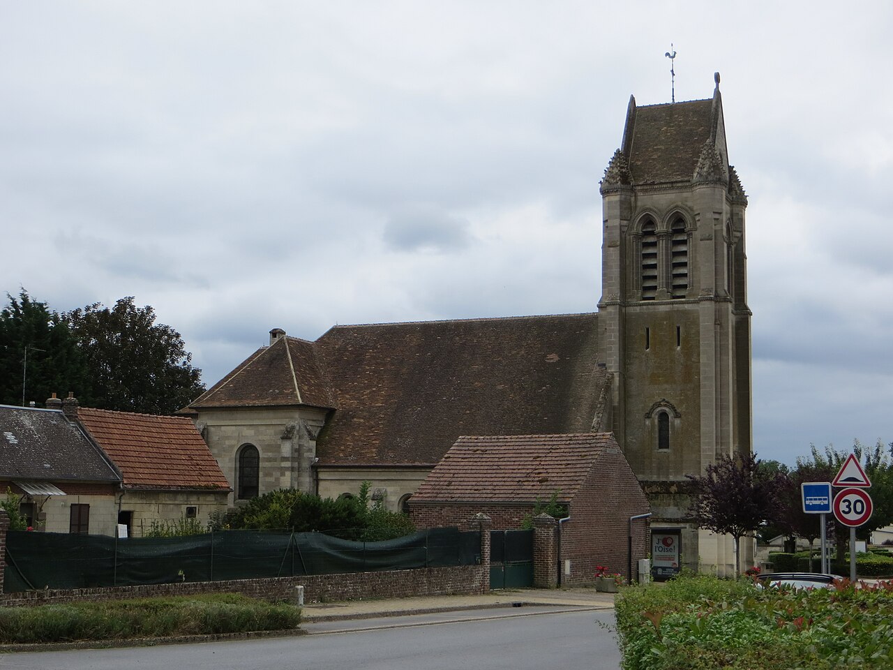 Vue de Ribécourt-Dreslincourt