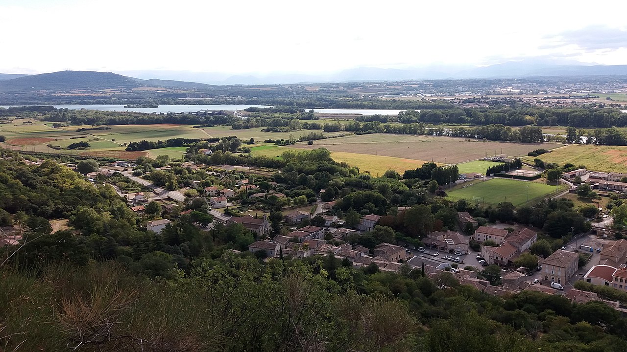 Vue de Rochemaure