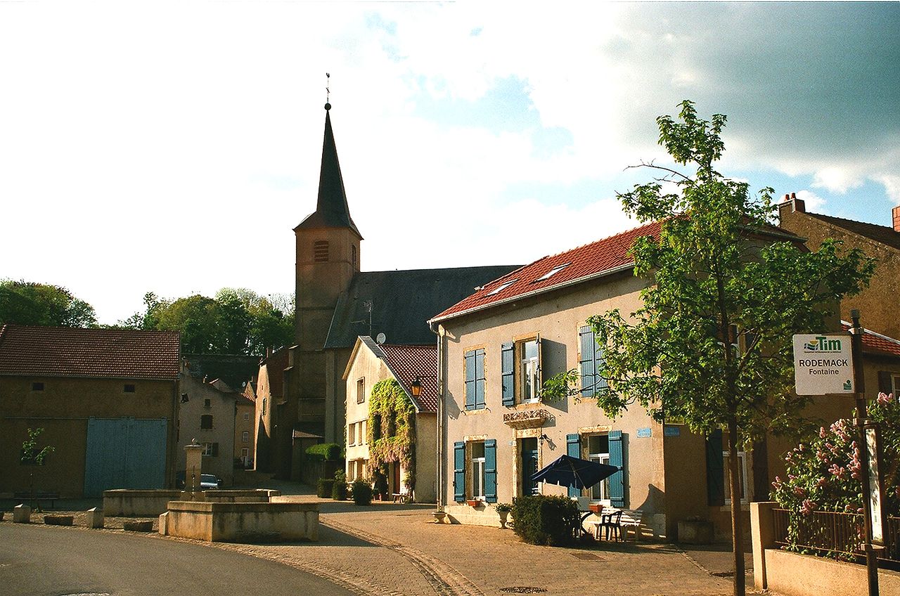 Vue de Rodemack