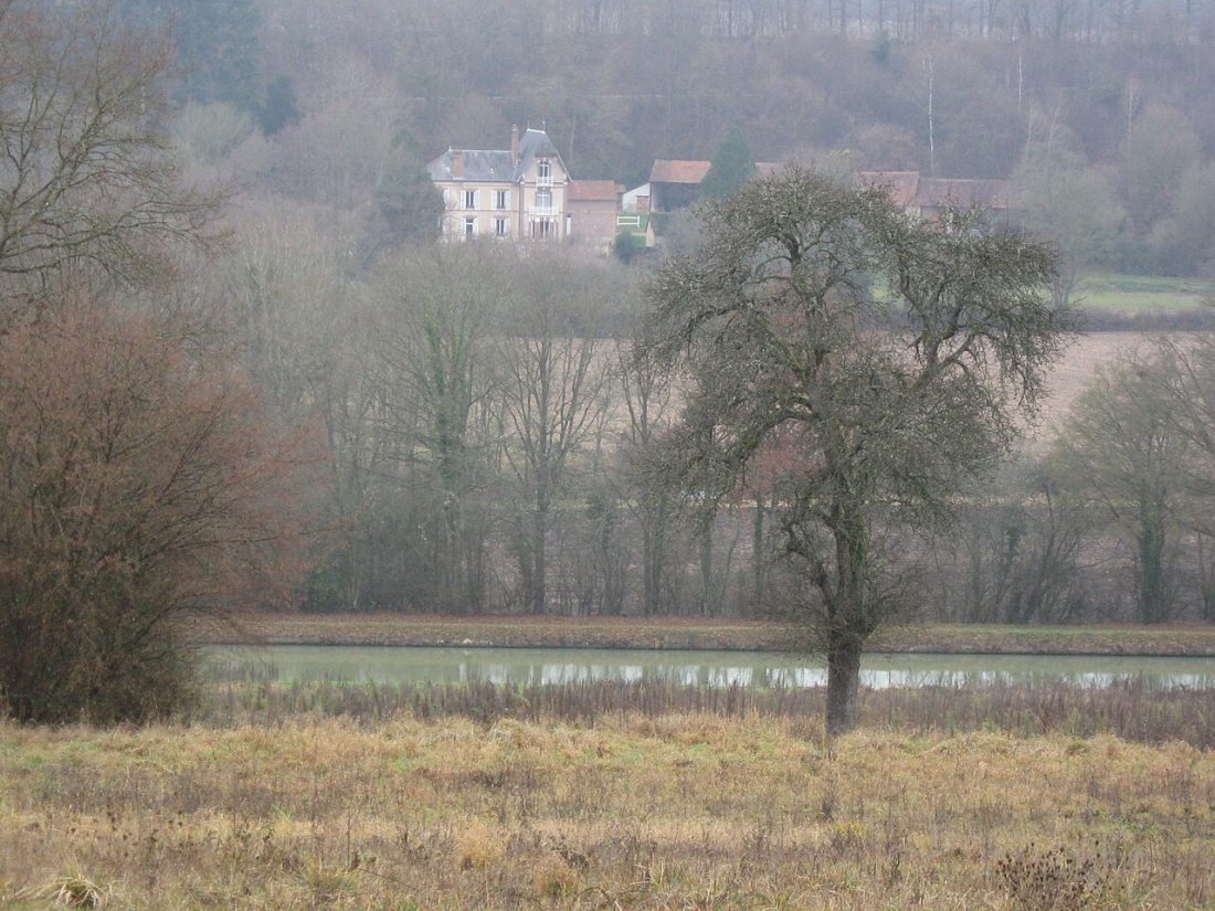 Vue de Rogny-les-Sept-Écluses