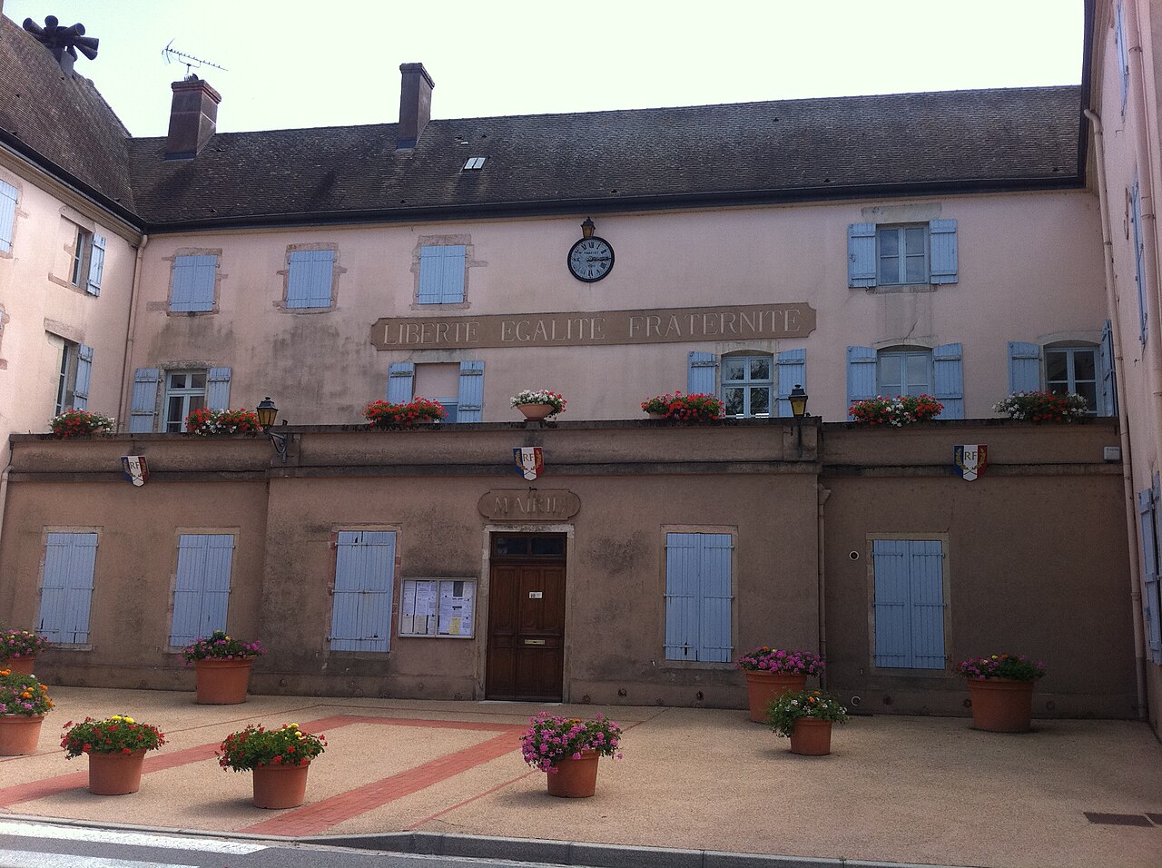 Vue de Romenay