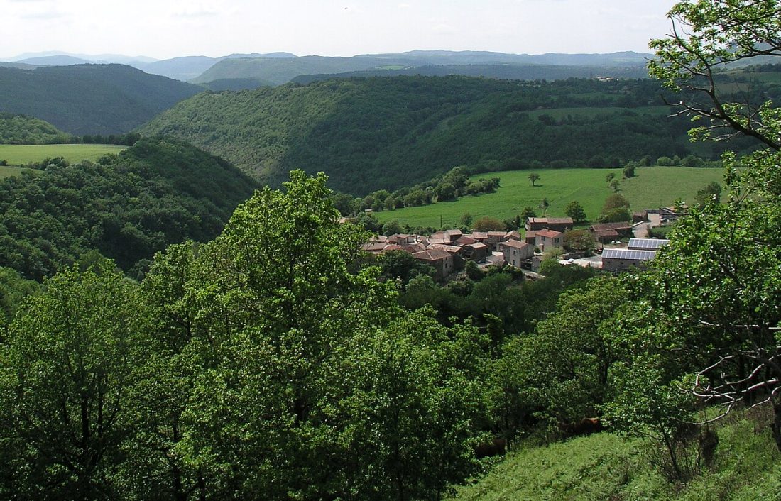 Vue de Romiguières