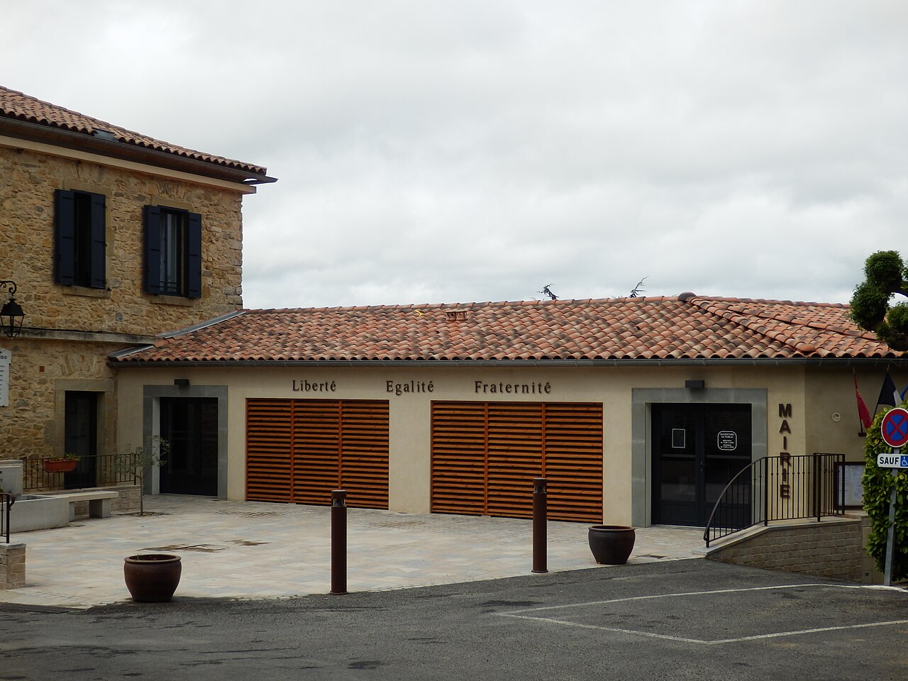 Vue de Roquetaillade-et-Conilhac