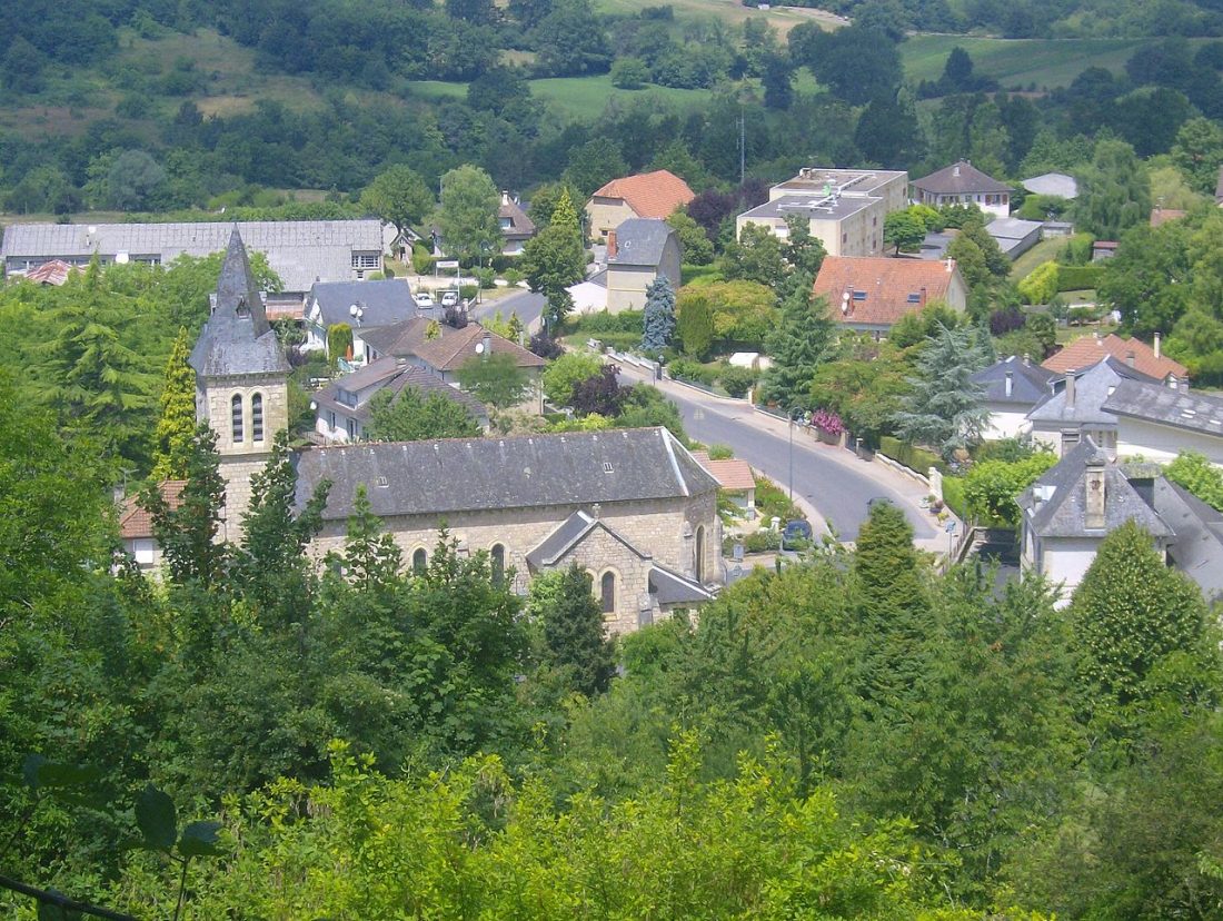 Vue de Rosiers-de-Juillac