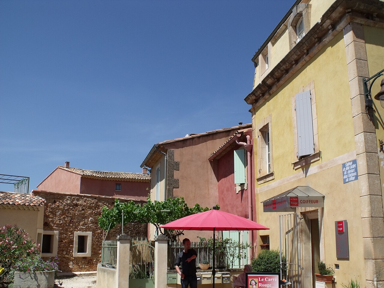 Vue de Roussillon