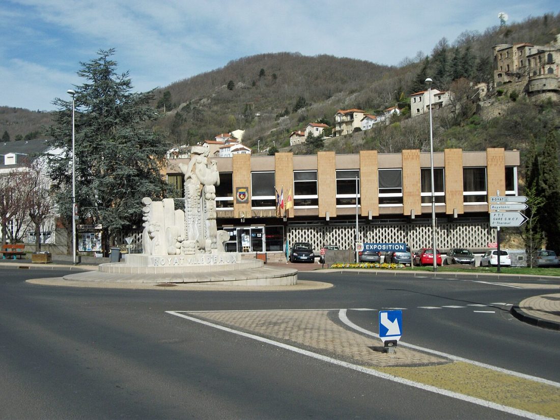 Vue de Royat