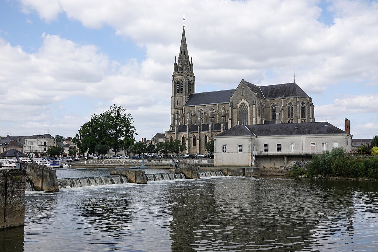 Vue de Sablé-sur-Sarthe