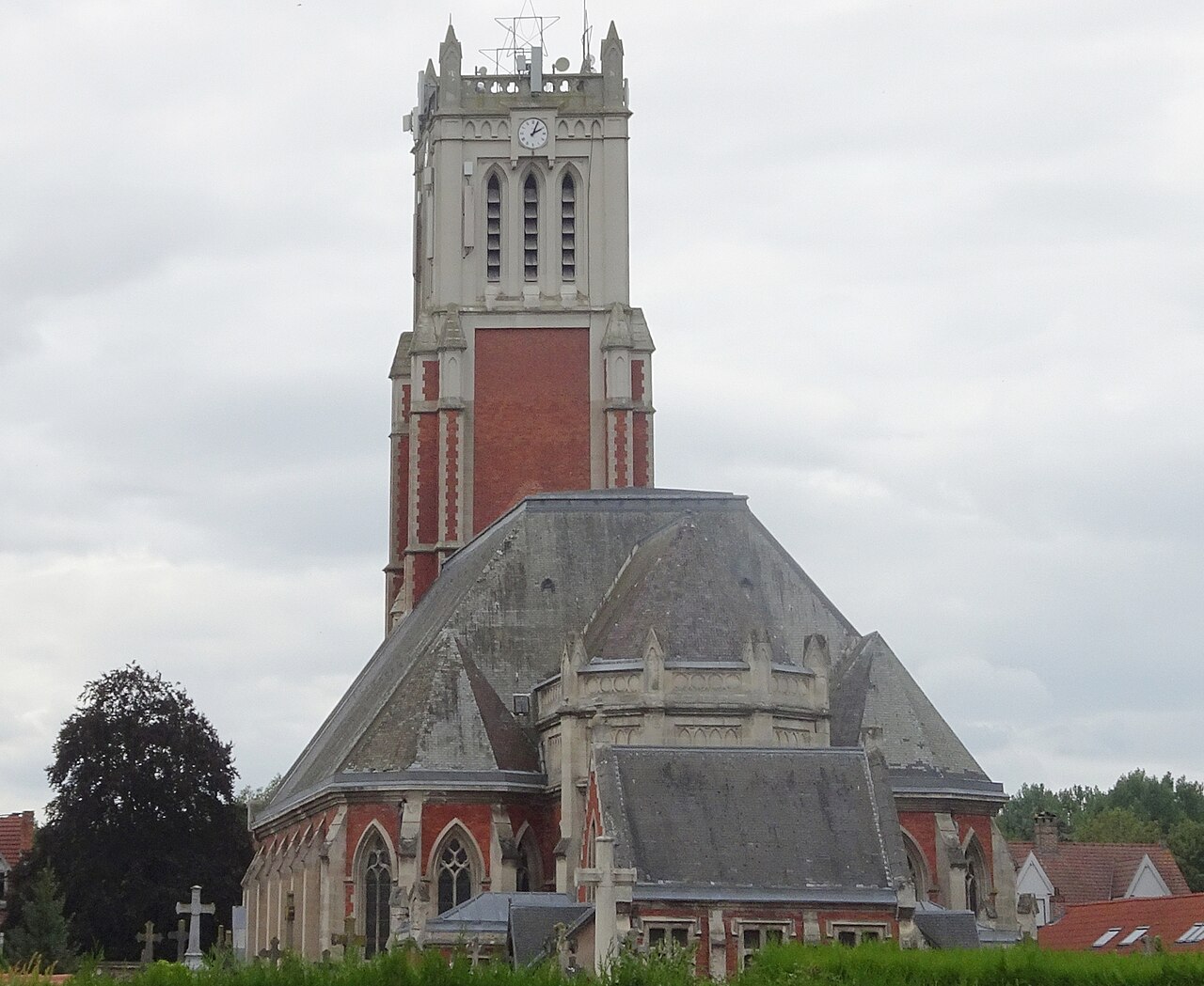 Vue de Sailly-sur-la-Lys
