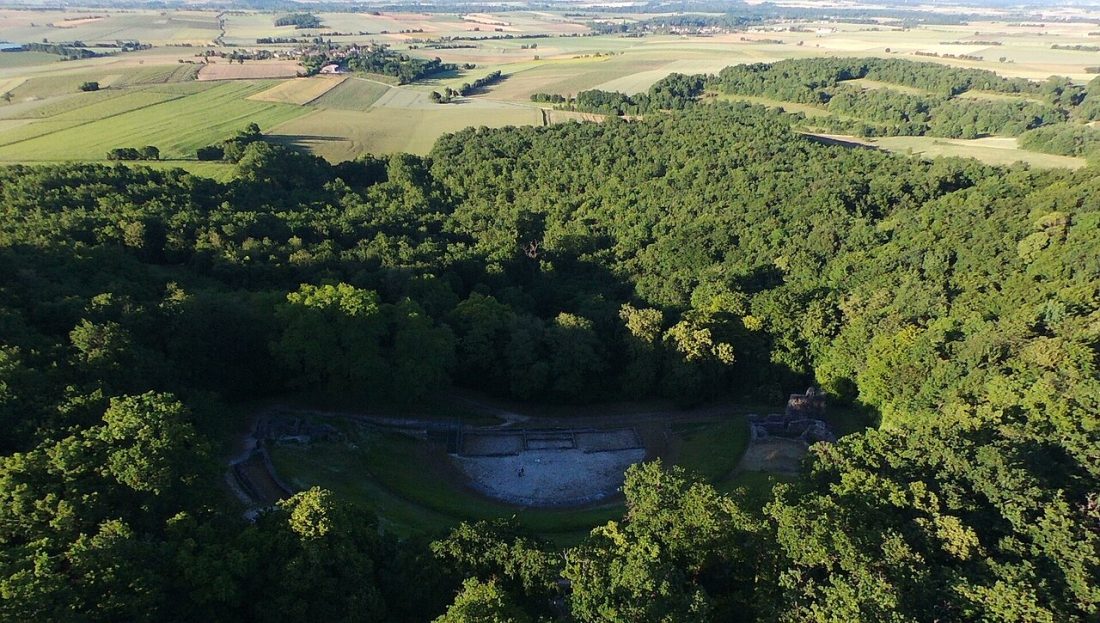 Vue de Saint-Amant-de-Nouère