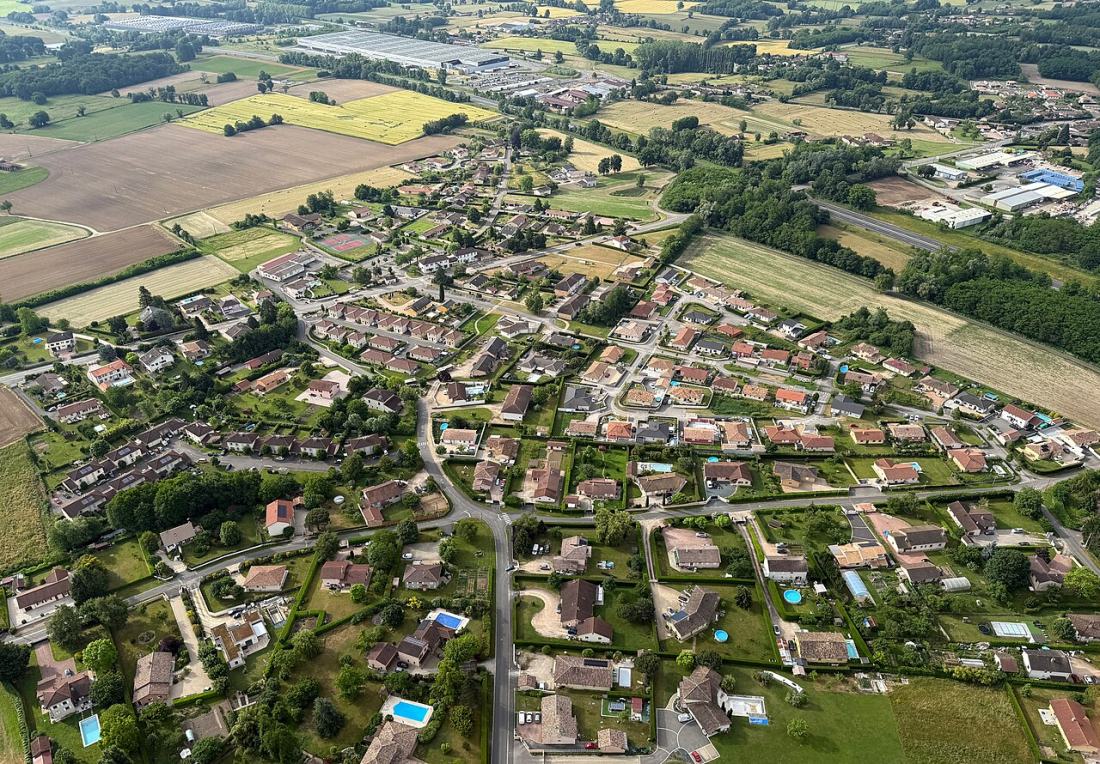 Vue de Saint-André-de-Bâgé