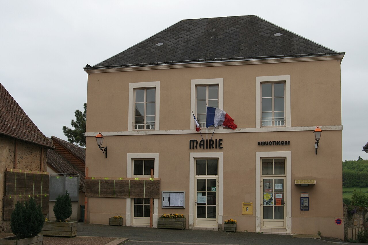 Vue de Saint-Aubin-des-Coudrais