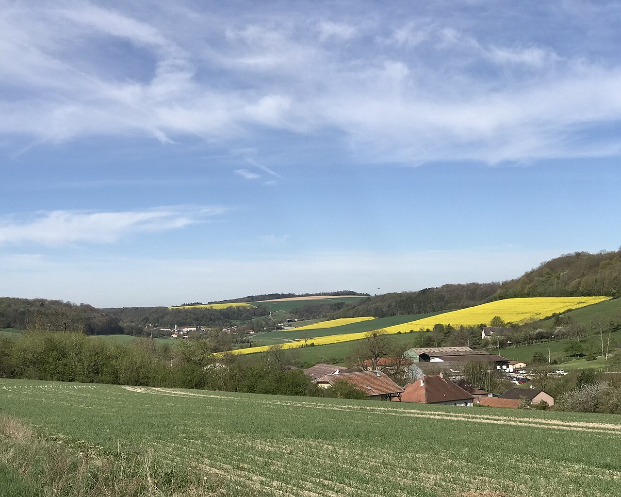 Vue de Saint-Aubin-sur-Aire