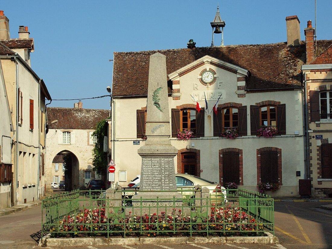 Vue de Saint-Aubin-sur-Yonne