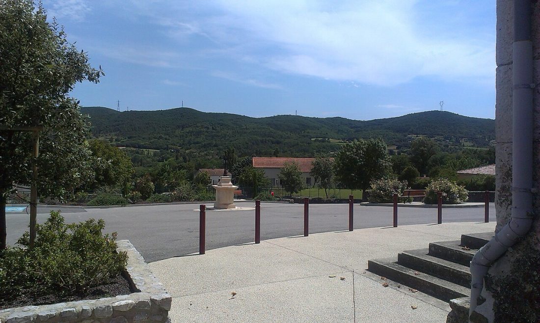 Vue de Saint-Bauzile