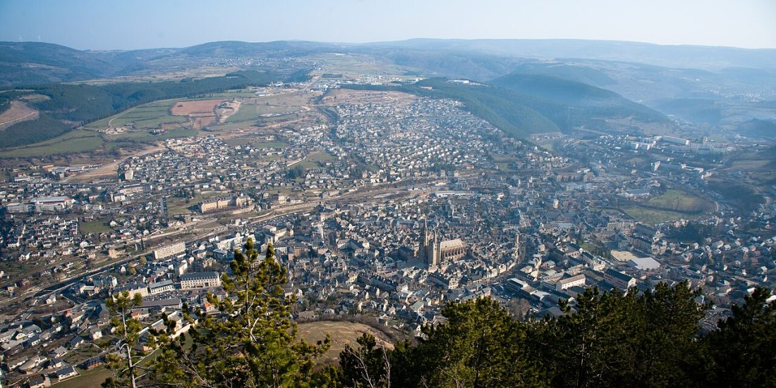 Vue de Saint-Bauzile